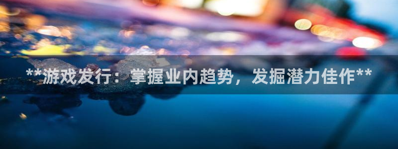 天辰注册链接是什么：**游戏发行：掌握业内趋势，发掘潜力佳作**