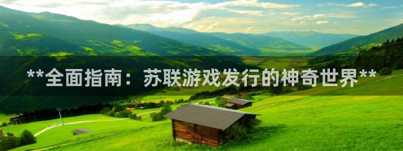天辰平台测速登录不上怎么办：**全面指南：苏联游戏发行的神奇世界**