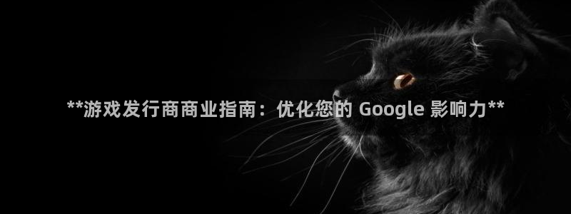 天辰平台飞 411o31 平台：**游戏发行商商业指南：优化您的 Google 影响力**