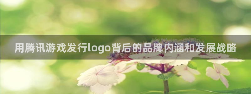 天辰平台总代：用腾讯游戏发行logo背后的品牌内涵和发展战略